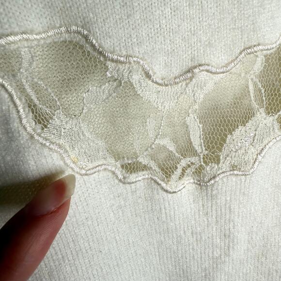 Vintage Designers Originals Cream Luxelon Tank Top PS - Picture 12 of 12